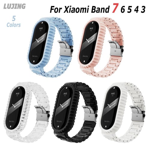 Aliexpress Xiaomi Mi Band Transparent Strap Transparent Jelly