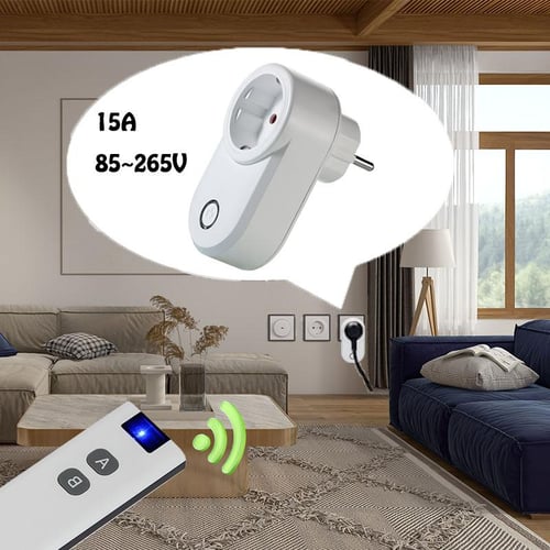 433Mhz Wireless Remote Control Switch Smart Socket EU French Plug 220V 16A  Electrical Outlet And Universal Switches For Lamp