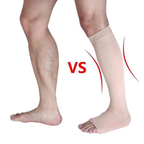 1Pair Unisex Compression Leg Sleeve Relieve Varicose Veins