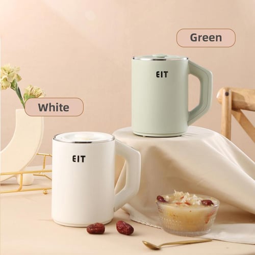 800ml Portable Electric Kettle Multifunctional Health Pot Thermo Pot Smart  Teapot Travel Boiled Water Kettle Multi Cookers 220V