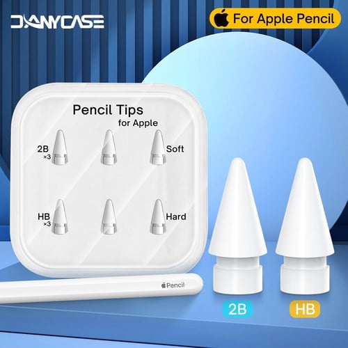 Pencil Tips for Apple Pencil 1st / 2nd Generation, Double-Layered