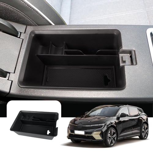for Dacia Spring Center Console Storage Box Central Armrest Tray