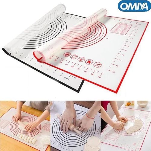 Silicone Kneading Pad Non-Stick Surface Rolling Dough Mat With