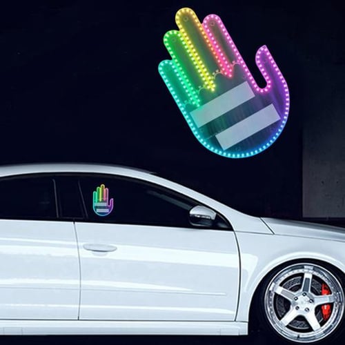 Car finger light ，Car gesture light · Auto Accessories