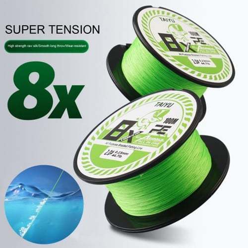 Super Tough Braided Fishing Line Smooth Wear Resistant Extra-Long