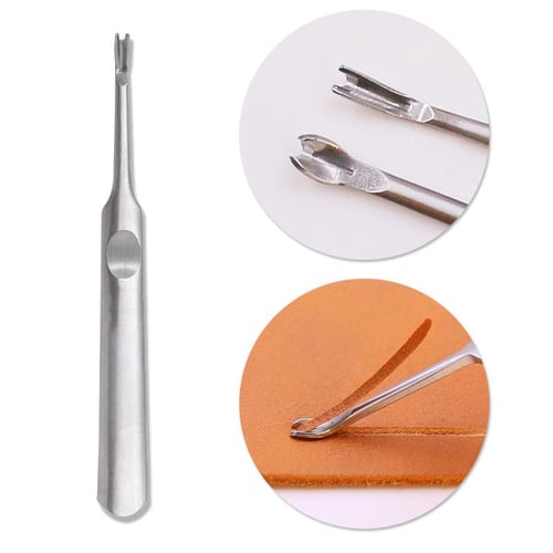 Arts Crafts Hand Stitching U V Shaped Groover Skiving Edge Beveler Tool  Sewing Tool DIY - buy Arts Crafts Hand Stitching U V Shaped Groover Skiving  Edge Beveler Tool Sewing Tool DIY