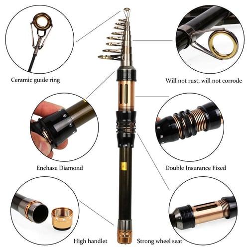 Sougayilang Protable Spinning Telescopic Rod and 13+1BB Spinning Reel Combos  - buy Sougayilang Protable Spinning Telescopic Rod and 13+1BB Spinning Reel  Combos: prices, reviews