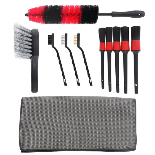 3PCS Car Detailing Brush Super Soft Auto Interior Detail Brush