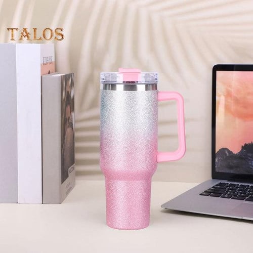 Cheap Portable Twizz Cup Insulated Travel Mug with Straw Leak-Proof Twist  Design No Lid Keep Hot 2h Cold 6h Ergonomic Drinking Mug