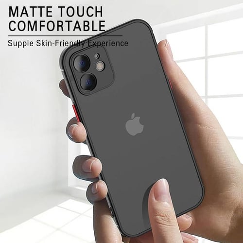 Ultra-Thin Transparent Case For iPhone 11 12 Pro Max XS X XR 6 6S