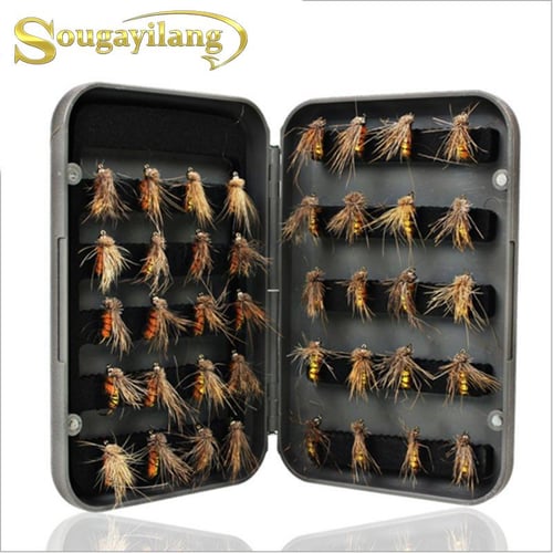 12pcs/set Butterfly Style Salmon Flies Trout Single Hook Dry Fly