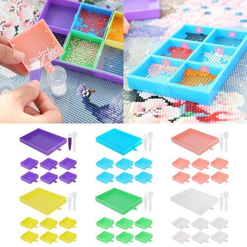 60 Bottles Holder Storage Box Kits 5D Diamond Painting Tool Case Container