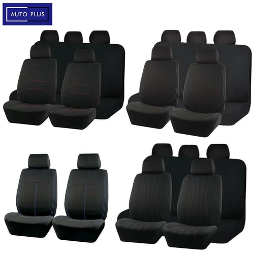 4pcs/9pcs Universal Polyester Car Seat Cover Set Car Accessories Interior  Fit For Most Car, Truck, SUV, or - buy 4pcs/9pcs Universal Polyester Car  Seat Cover Set Car Accessories Interior Fit For Most