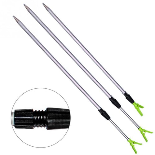 Fish Rod Stand Bracket Angle Adjustable Fishing Rods Holder 1.7M 2.1M