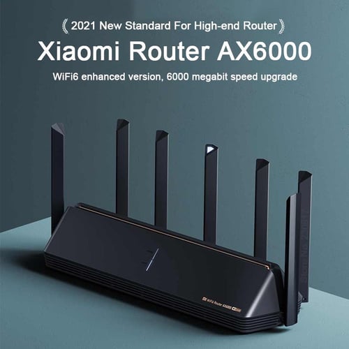 Xiaomi AX6000 AIoT Router 6000Mbs WiFi6 VPN 512MB Qualcomm CPU
