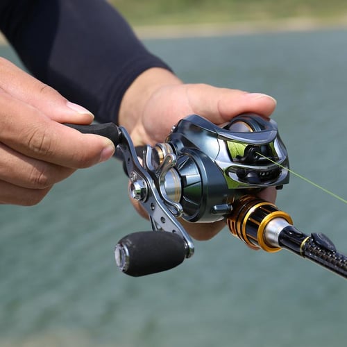 Fishing Rod and Fishing Reel Combo for Lure Fishing Baitcasting