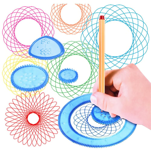 Spiral Drawing Kit Geometric DIY Ruler | Sin Tat Toys