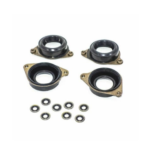 Plastic Engine Cover Stud & Stay Grommet Kits 91501-SS8-A01 For Honda Black