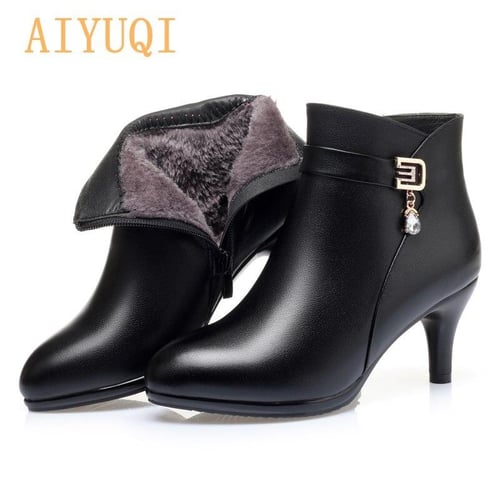women's winter office boots