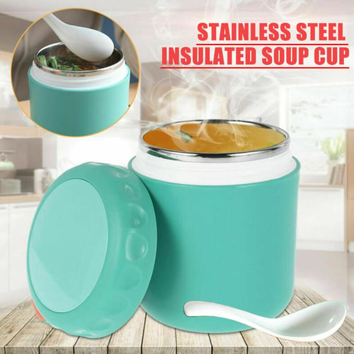 Cheap PDTO Food Flask Stainless Steel Lunch Box Thermos Vacuum Insulated  Soup Jar Container
