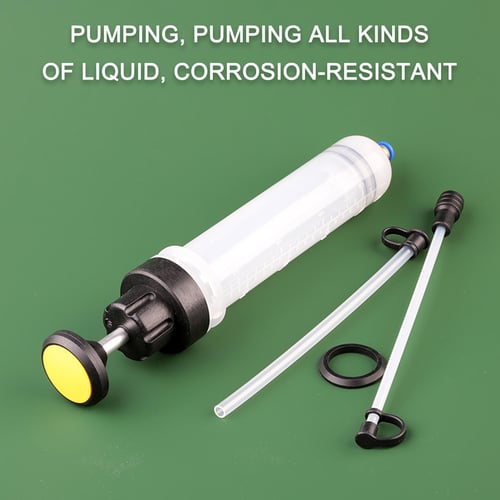 SEDY Fluid Extractor, 200cc Multi-Purpose Syringe/Oil Suction Pump, Manual Extraction And Filling Pump, Automotive Oil Syringe In | Whizz Categories - Foto 3