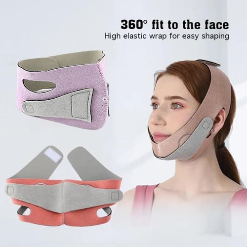 Face-lift with Sleep Face V Shaper Facial Slimming Bandage