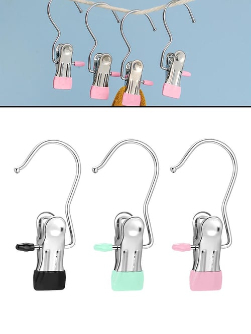 Laundry Hooks Clothespins Hanging Clips