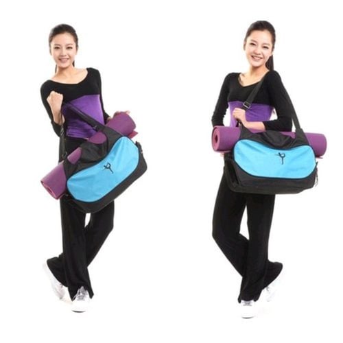 Women Yoga Gym Workout Mat Tote Bag Waterproof Sports Fitness Luggage  Duffle Bag - buy Women Yoga Gym Workout Mat Tote Bag Waterproof Sports  Fitness Luggage Duffle Bag: prices, reviews