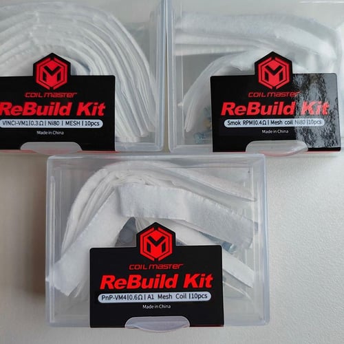 Diy Rebuild Kit For Vinci Rpm 0.3/0.4/0.6Ohm Mesh Coil Replacement Tool -  buy Diy Rebuild Kit For Vinci Rpm 0.3/0.4/0.6Ohm Mesh Coil Replacement  Tool: prices, reviews