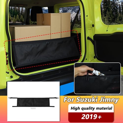 Cheap Car Cargo Cover Rear Trunk Cover Curtain Sunshade With Storage Bag  For Suzuki Jimny 2019-2023 Exterior Accessories