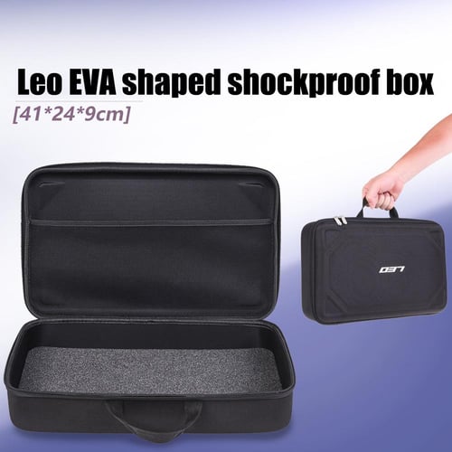 Portable Eva Fish Reel Bag Waterproof Fishing Wheel Reel Case Fishing Line  Storage Box Shockproof F