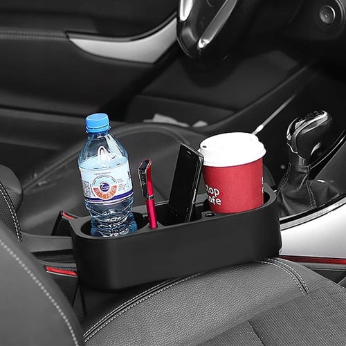 Dual Car Cup Holder - Car Drink Holders, Expanding Cup Holder For Car,  Adjustable And Extendable Cup Holder Suitable For Large Water Bottle(black,1pcs