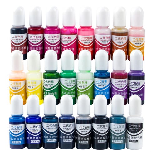 23 Vibrant Color High Concentrated Alcohol-Based Ink Pigment Epoxy