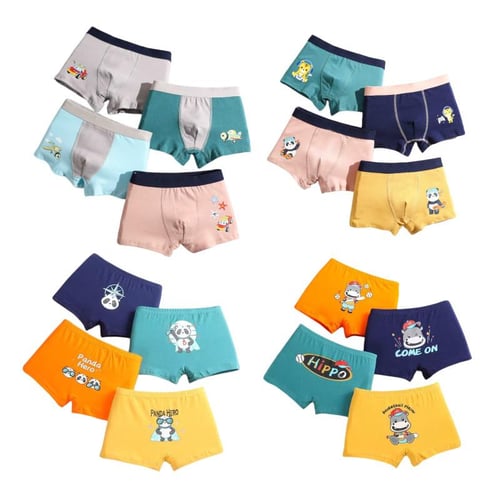 Paw Patrol Boys Boxer Briefs Underwear 3 Pairs Size XS 4 Cartoon