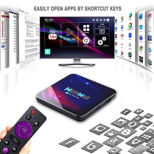 Android 11.0 Smart TV BOX HAKO Pro 4K UHD Media Player 32/64GB Google  Certified