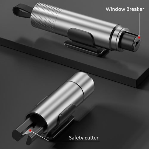 2 In 1 Car Safety Hammer Window Glass Breaker Car Seat Belt Cutter