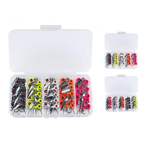 1.75g/3.75g Jig Heads Fishing Lures Jig Head With Eye Ball Painted Hooks  Fishing Jigs For Freshwater Bass Crappie 25PCS / 50PCS - buy 1.75g/3.75g Jig  Heads Fishing Lures Jig Head With Eye