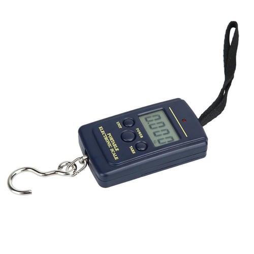 1Pc 40kg/100g LCD Digital Electronic Luggage Scale Portable