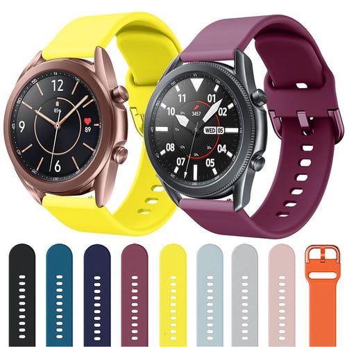 Silicone Strap For Huawei watch GT3 46mm 42mm band Wrist Strap For Galaxy  watch 3 45mm
