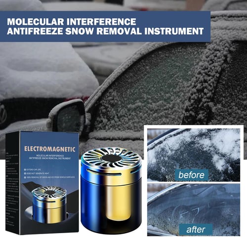 Advanced Electromagnetic Antifreeze Snow Removal Device For Car Snow Remover