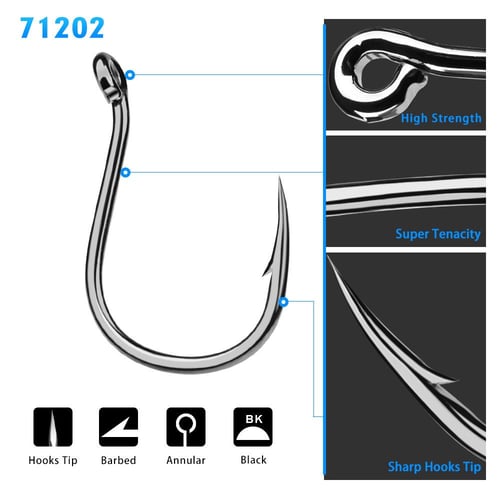 PROBEROS fishing gear with wide belly hook and barbed hook, 100 loose hooks/ pack - buy PROBEROS fishing gear with wide belly hook and barbed hook, 100  loose hooks/pack: prices, reviews