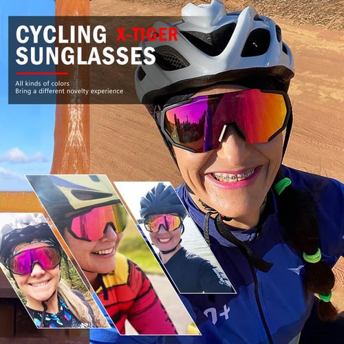 Cycling Sunglasses MTB Polarized Sports Cycling Glasses Goggles