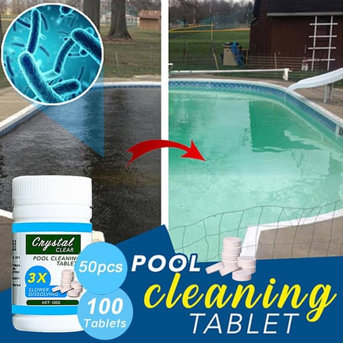 pool cleaning tablet 100 pcs