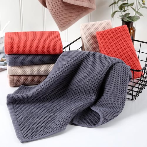 5 Pcs Baby Cotton Square Towel Infant Hand Face Washcloth