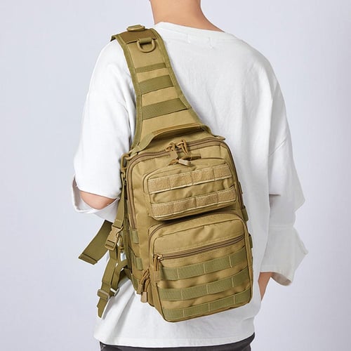 Multi-purpose Tactical Sling Pack Backpack Crossbody Shoulder Bag