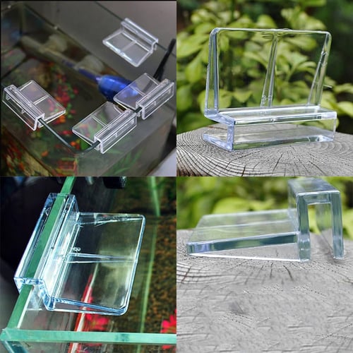 4Pcs 6/8Mm Aquarium Tank Clear Plastic Clips Glass Cover Strong Support  Holders - buy 4Pcs 6/8Mm Aquarium Tank Clear Plastic Clips Glass Cover  Strong Support Holders: prices, reviews