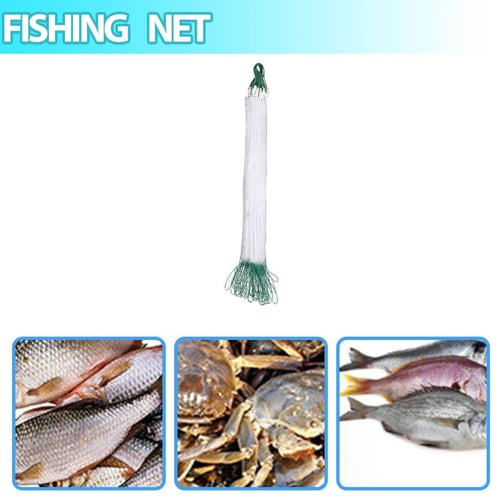 Hand Throw Fishing Cast Net Spin Bait Sinker Nylon Mesh Equipment 8m/26.24ft
