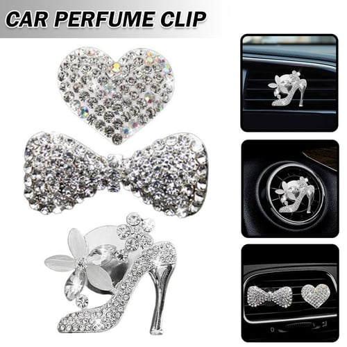  Car Air Vent Clip Charms, Bling Crystal Owl Car Aromatherapy  Essential Oil Diffuser, Women Fashion Car Decoration Charms, Rhinestone Car  Bling Accessories : Automotive