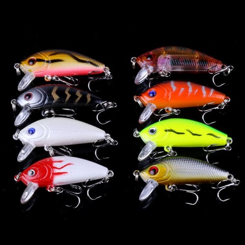 Mixed Fishing Lure Set Minnow Lure Crank Baits Tackle Treble Hooks Kit -  buy Mixed Fishing Lure Set Minnow Lure Crank Baits Tackle Treble Hooks Kit:  prices, reviews