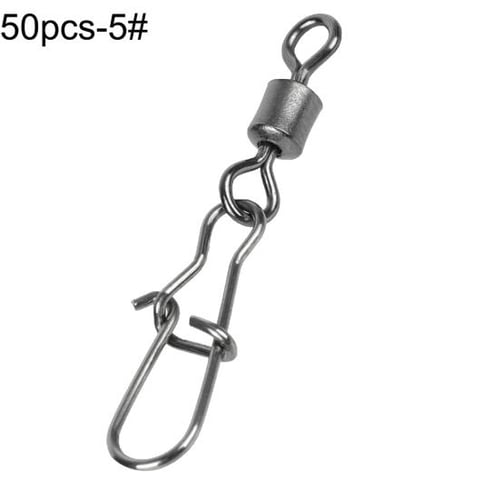 MUQZI Sports Accessory 50/100Pcs Swivel Fishing Connector Stainless Steel  Hook Fast Rolling Clip Snaps - купить MUQZI Sports Accessory 50/100Pcs  Swivel Fishing Connector Stainless Steel Hook Fast Rolling Clip Snaps в  Ташкенте